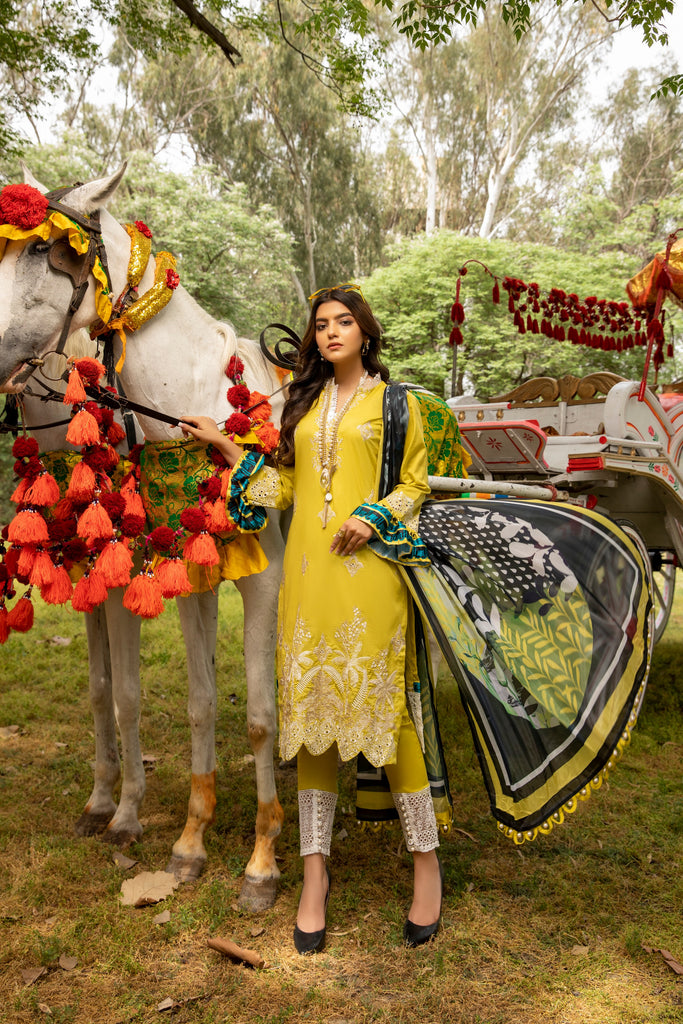 Kalyan Chikankari Embroidered Festive Collection 2021 – KCKV4-3