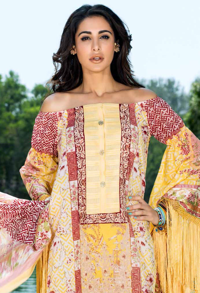 Shehla Chatoor Luxury Lawn Collection SS '16 – 3A - YourLibaas
 - 1
