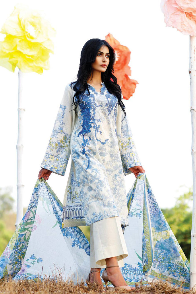 RajBari Embroidered Premium Lawn Vol-2 – 3A