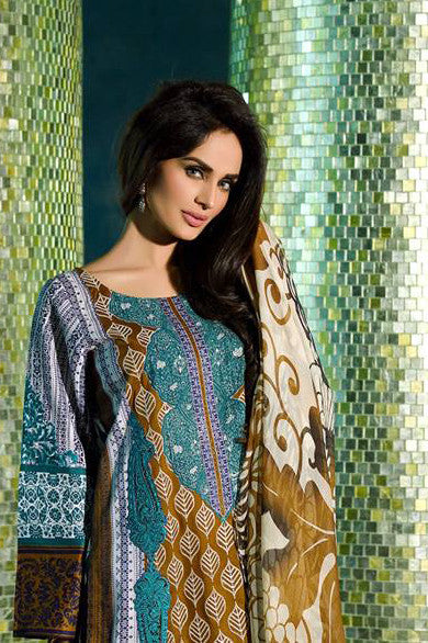 HSY Lawn by Ittehad Textiles Spring/Summer '15 – 3A - YourLibaas
 - 1