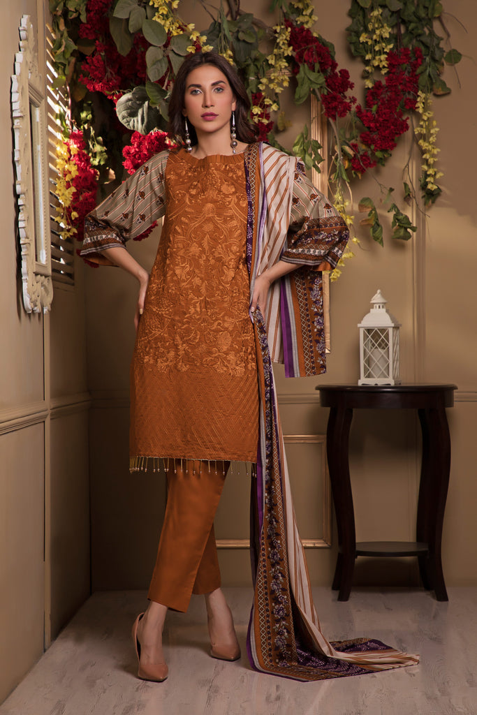 Sahil Designer Festive Lawn Collection 2019 – SLDF-3B