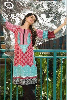 HSY Lawn by Ittehad Textiles Spring/Summer '15 – 3B - YourLibaas
 - 1