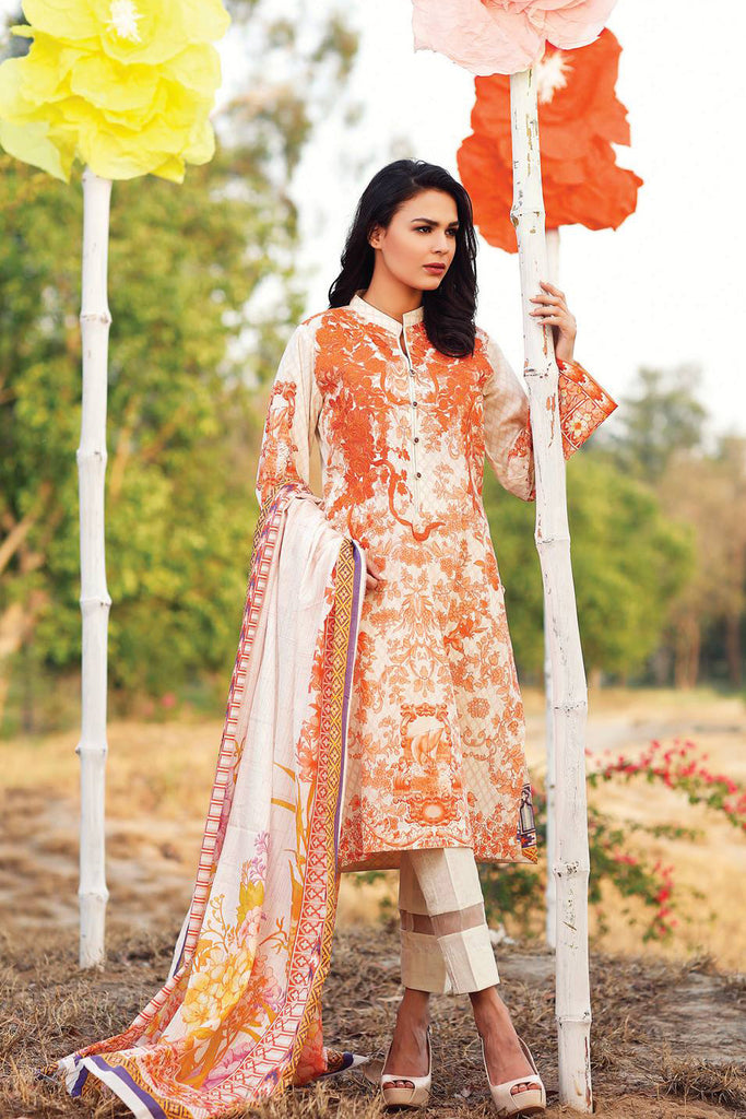 RajBari Embroidered Premium Lawn Vol-2 – 3B