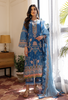 Adan's Libas Allure Lawn Collection – Regal Blue