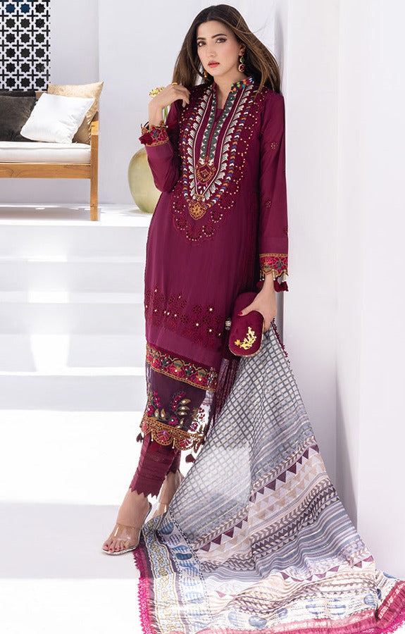 Rungkari by Mahiymaan Lawn Collection – RKM-23-04