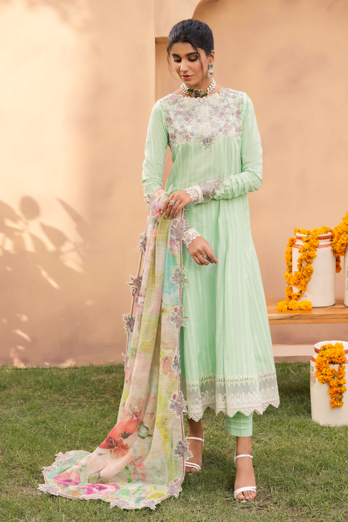 Iznik Aashiaan Festive Lawn Collection – AL-02 Ruhee