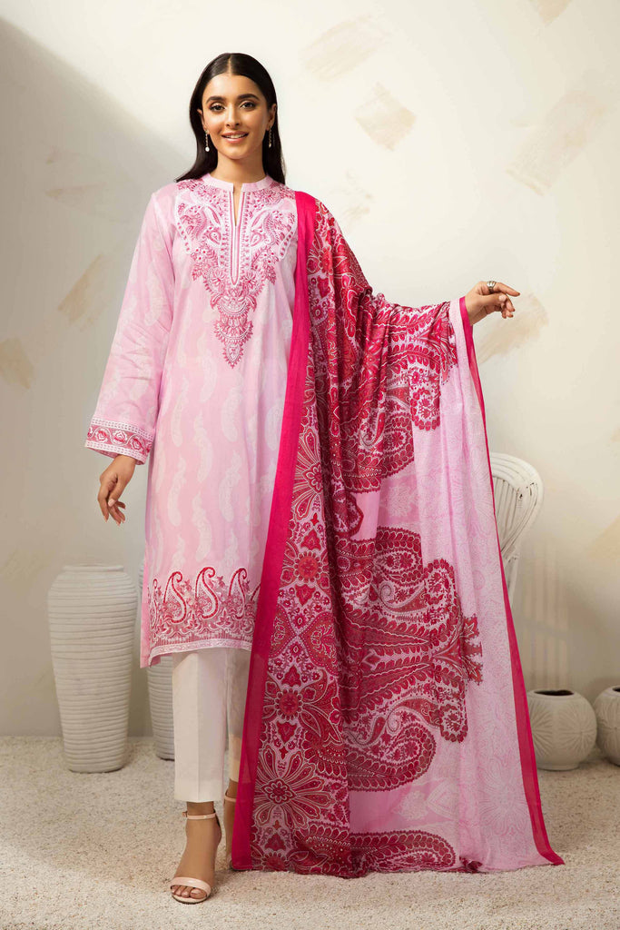 Nishat Linen Spring/Summer – 2 Piece - Printed Embroidered Lawn Suit - 42301001