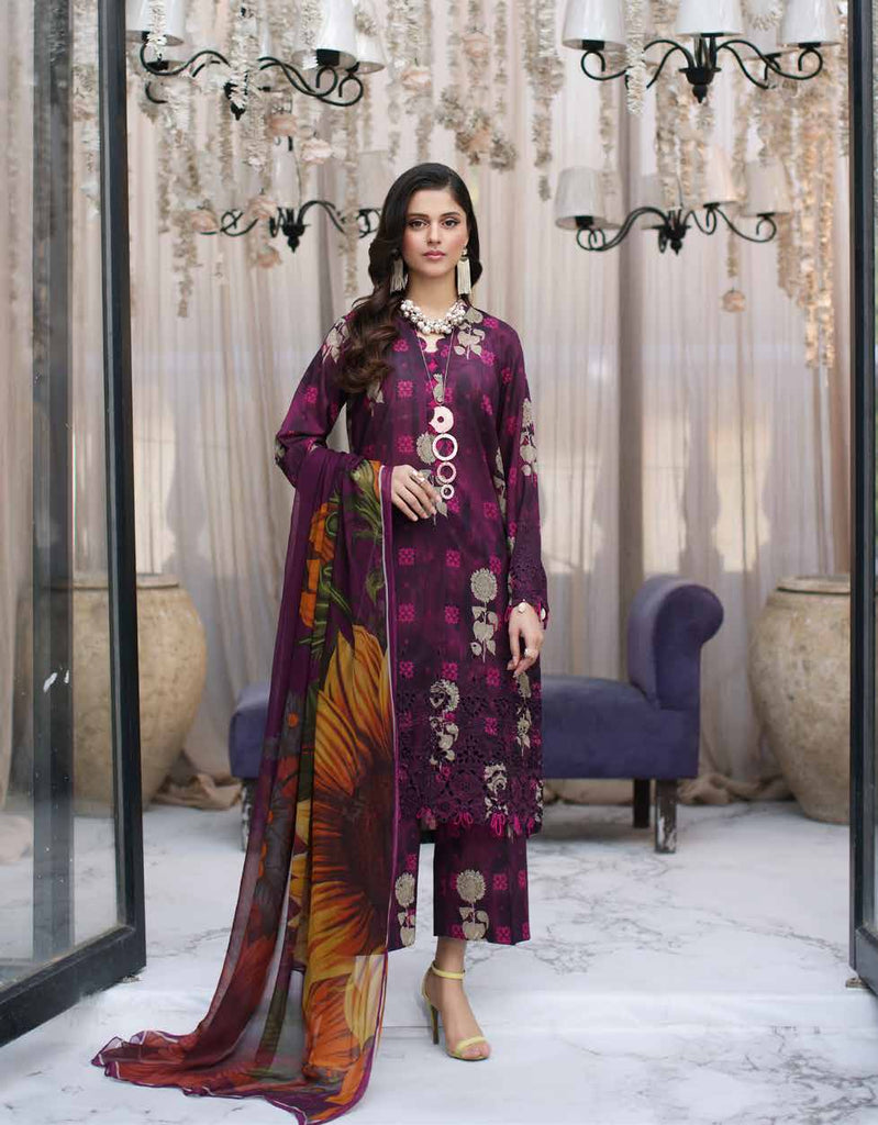 Charizma | Naranji Embroidered Lawn 24 | CN4-008