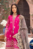 Gul Ahmed Festive Collection – Embroidered Lawn Suit with Cotton Net Dupatta FE-12036