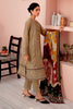 Jazmin Iris Embroidered Lawn Collection '21 – Camel Beige