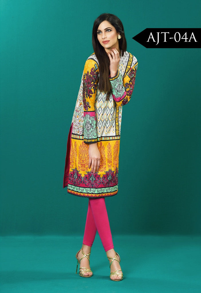 Asim Jofa Lawn Tunics Collection - AJT-4A - YourLibaas
 - 1