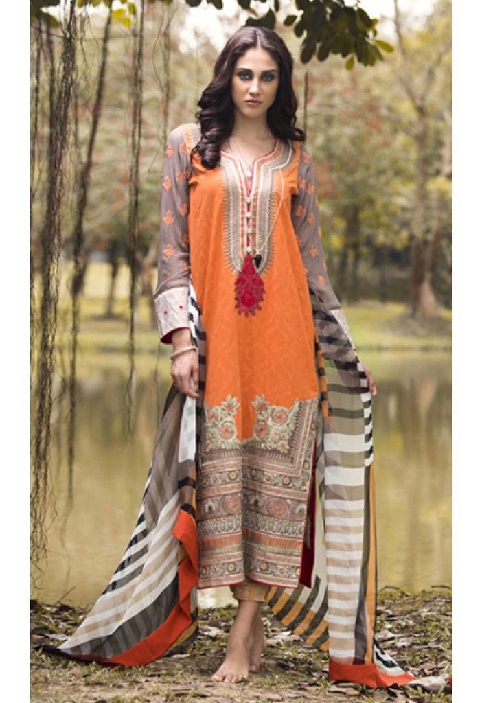 4A - Firdous Carnival Embroidered Collection 2015 - YourLibaas
