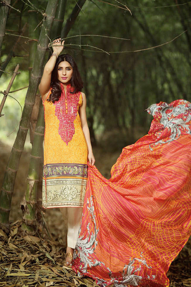 ZarQash Luxury Lawn Spring/Summer - 4A - YourLibaas
 - 1
