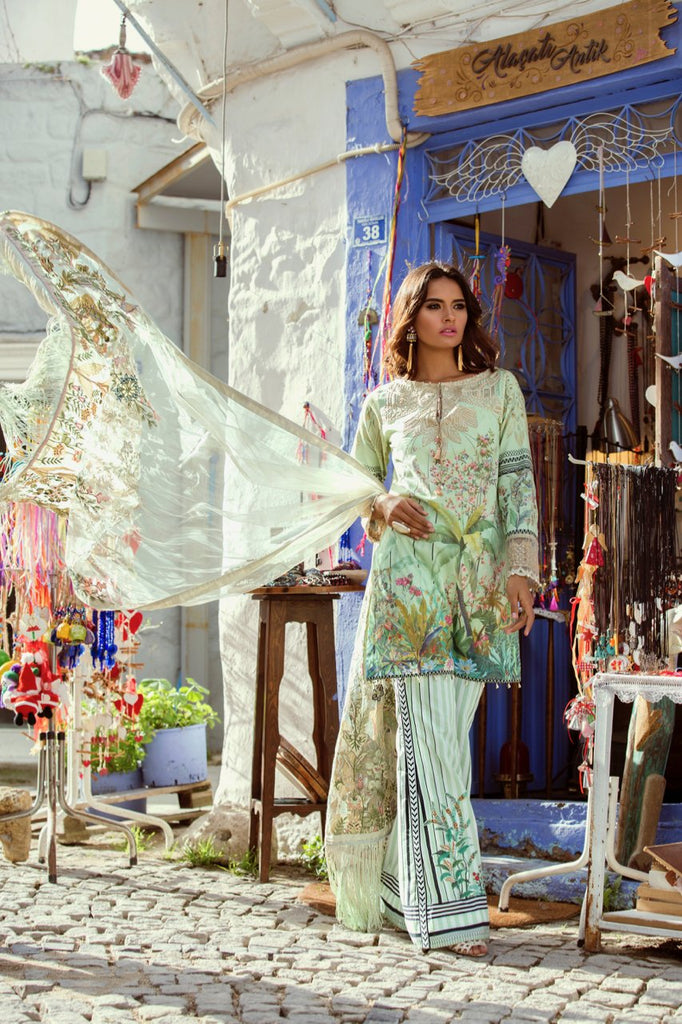 Shiza Hassan Luxury Lawn Collection '18 – Rivire - 4B