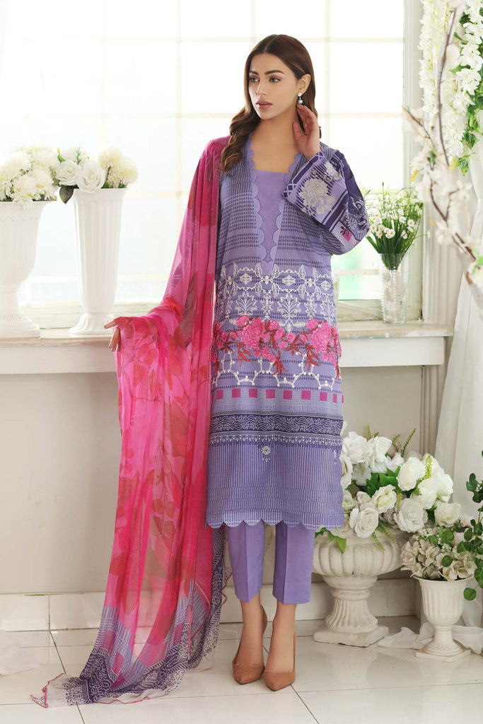 Charizma Embroidered Lawn Collection Chapter 1 – CEL-10