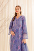 Farasha Embroidered Essentials Lawn Collection 2024 – Lavender Bliss