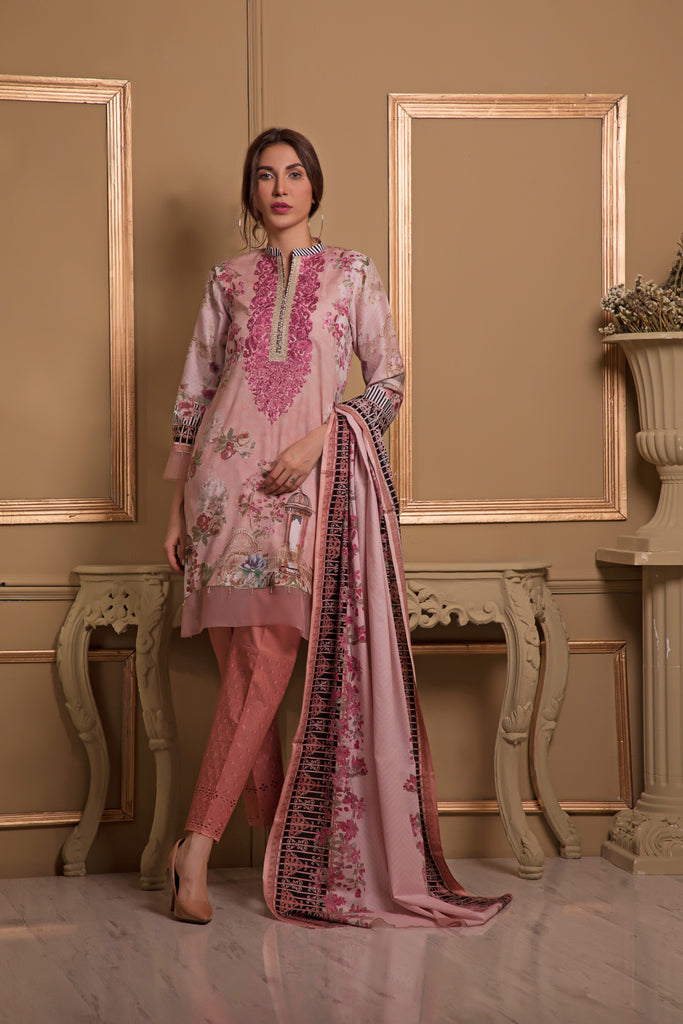 Sahil Designer Festive Lawn Collection 2019 – SLDF-4A