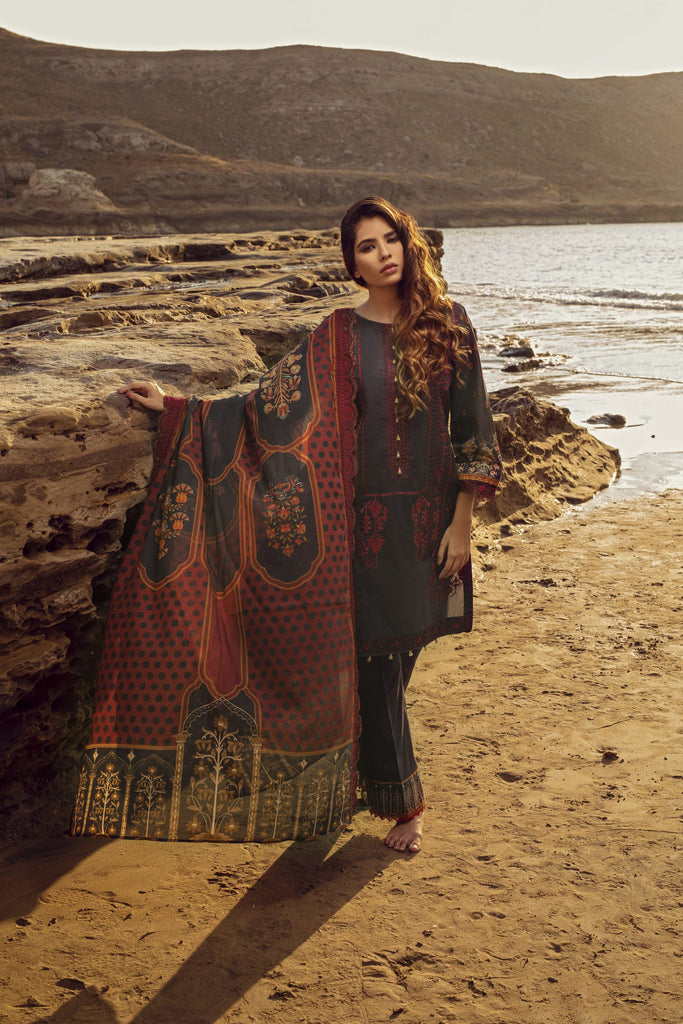 Iman Embroidered Lawn Collection 2020 – IE-4A