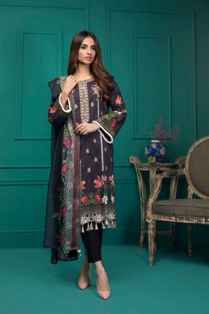 Sahil Designer Embroidered Lawn Collection – S20-4
