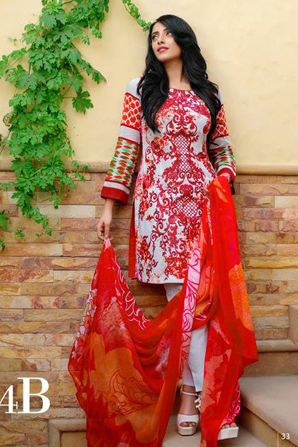 Ayesha Zara Eid Collection By Al Zohaib – 4B - YourLibaas
 - 1