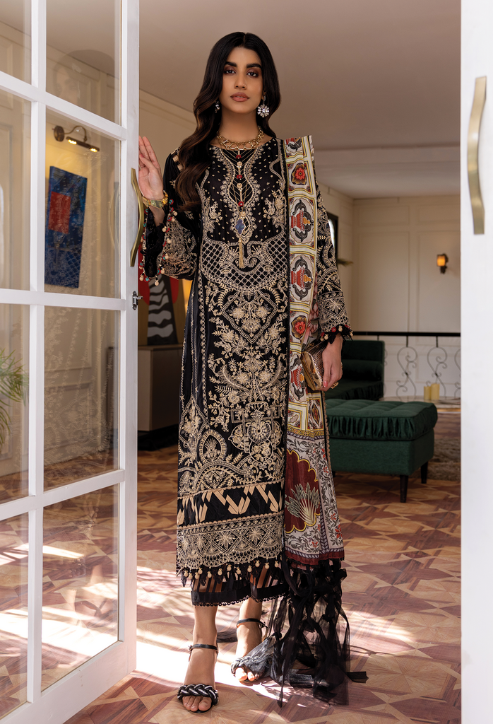Adan's Libas Allure Lawn Collection – Woodsmoke