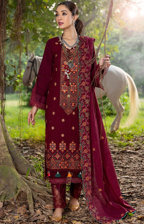Al Zohaib Sunshine Bloom Embroidered Cutwork Edition 2023 – SSBCE-23-05