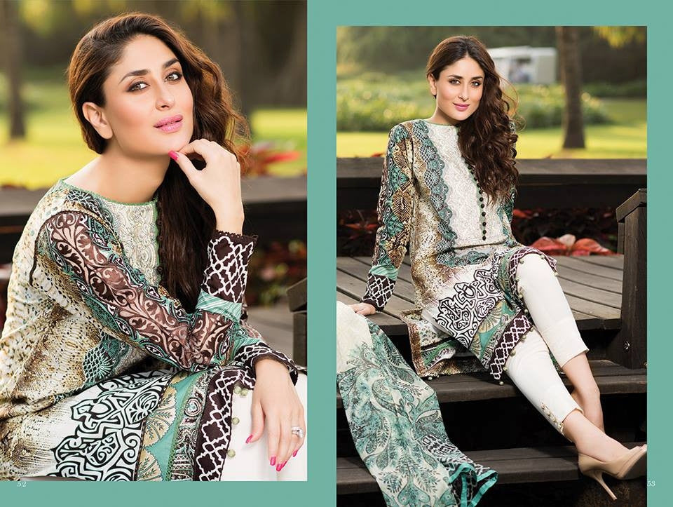 13 - Faraz Manan Crescent Lawn Collection 2015 - YourLibaas
