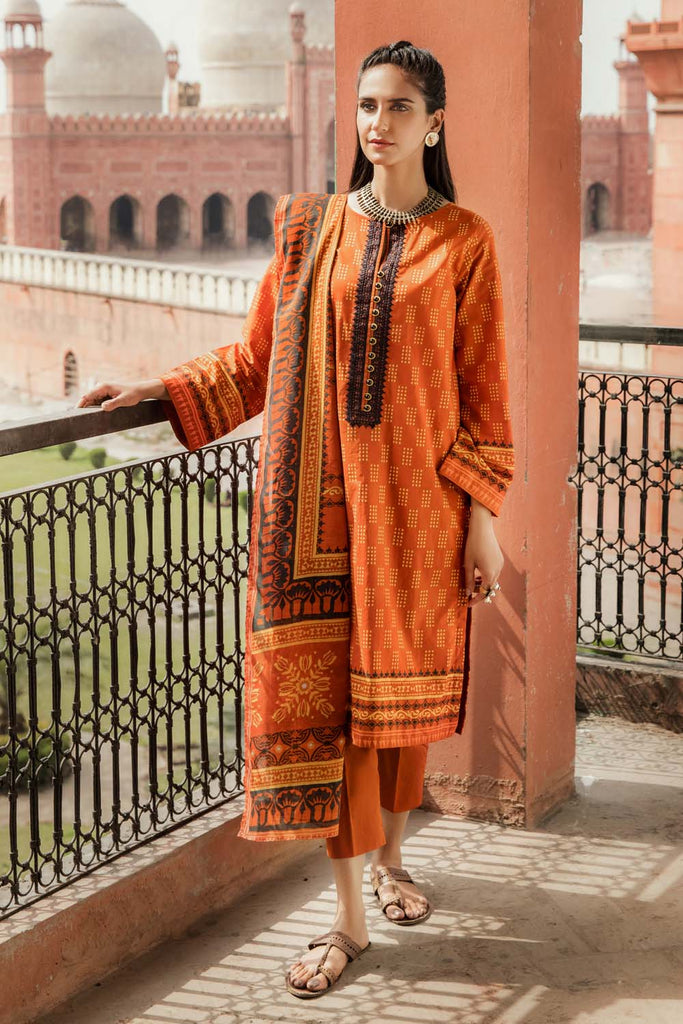 Gul Ahmed Lahore Lawn Collection 2021 – 2PC Lawn Suit TL-359