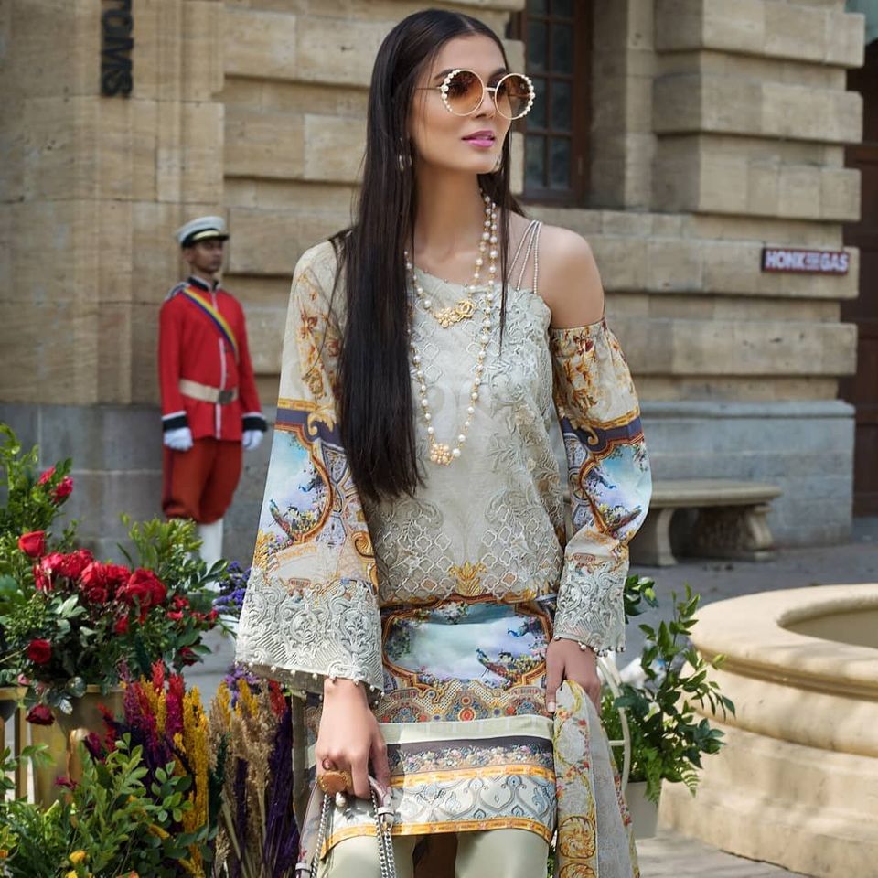 Threads & Motifs Pret  Lawn 2 Piece THM22RW 7848 main image 1