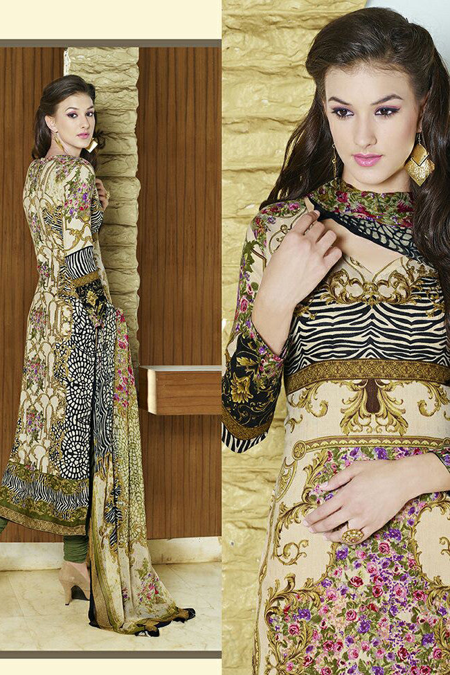 Zahra Ahmed Pashmina Winter Collection - 55 - YourLibaas
 - 1