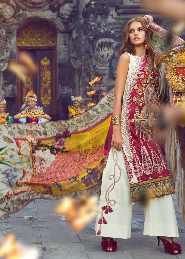 Shiza Hassan Luxury Lawn Collection 2019 – Carnival 9A