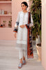 Jazmin Iris Embroidered Lawn Collection '21 – Dove White