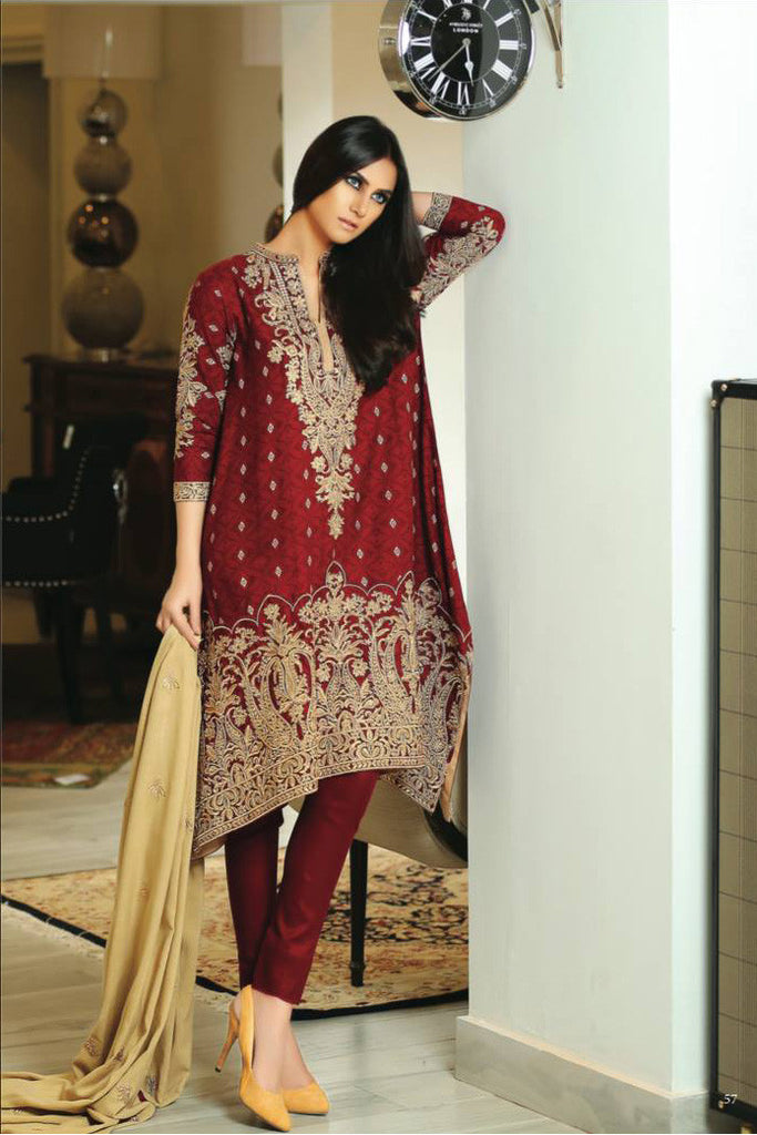 Charizma Nation Winter Collection 2015 - 565A - YourLibaas
 - 1