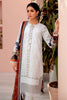 Jazmin Iris Embroidered Lawn Collection '21 – Dove White