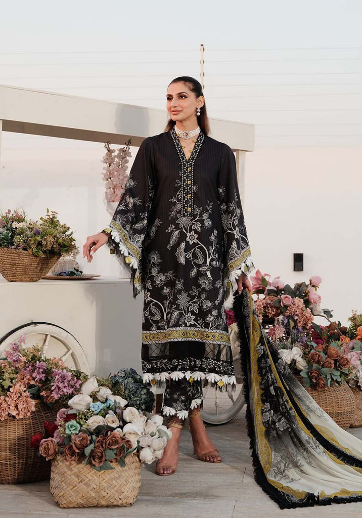 Zarqash Luxe Eid Lawn Collection 2024 – ZQ 14