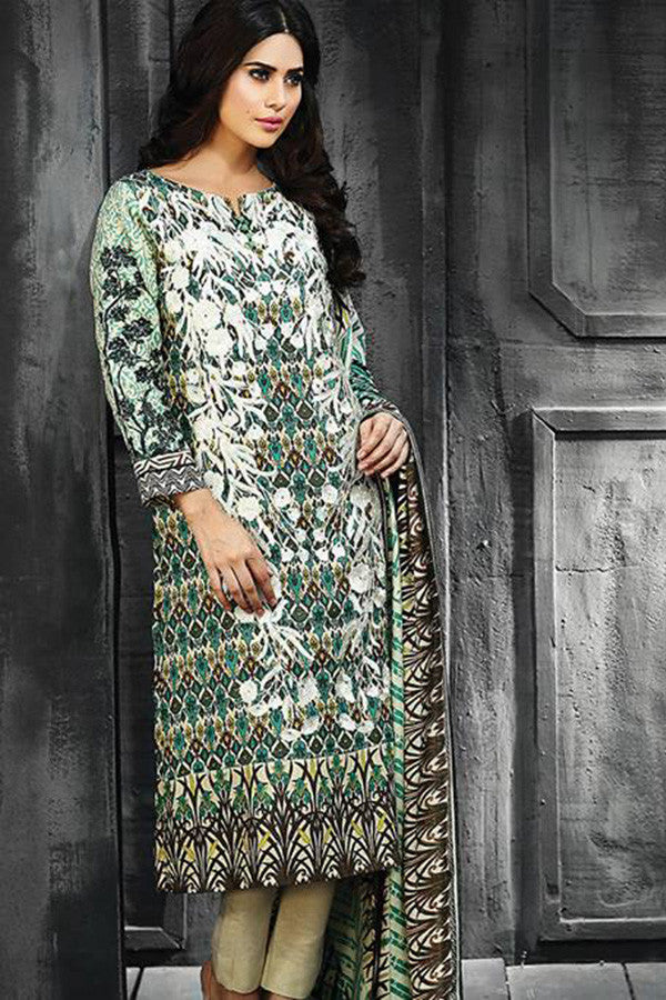 RajBari Silk Karandi Winter Collection 2015 - 5A - YourLibaas
 - 1