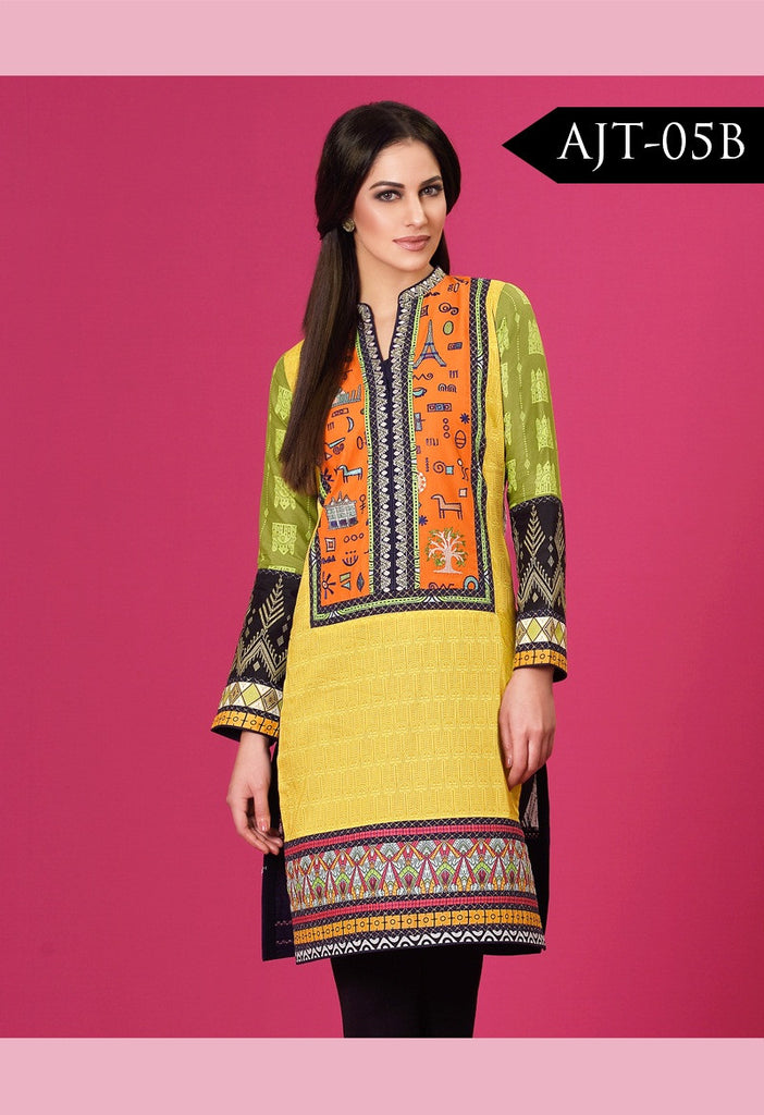 Asim Jofa Lawn Tunics Collection - AJT-5B - YourLibaas
 - 1