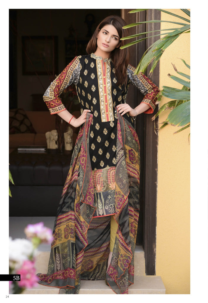 Kalyan Designer Embroidered Collection 2016 – 5B - YourLibaas
 - 1
