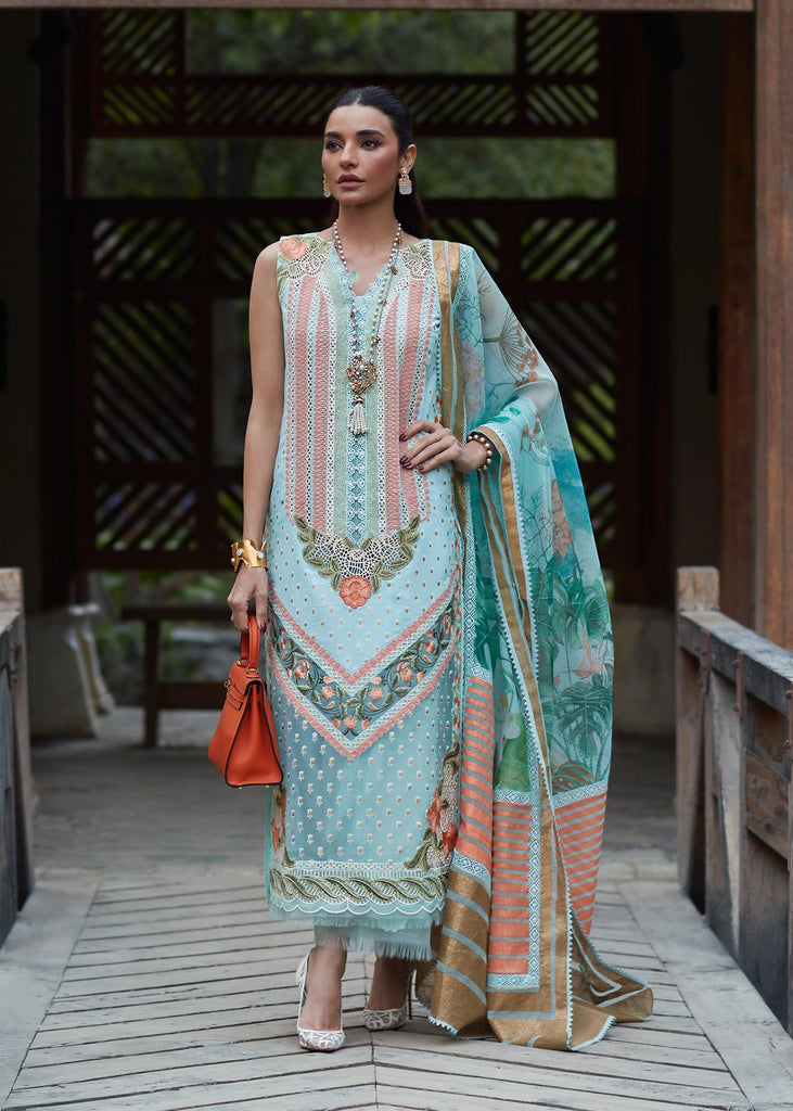 Crimson X Saira Shakira Luxury Lawn Collection – Shigar - D5 B