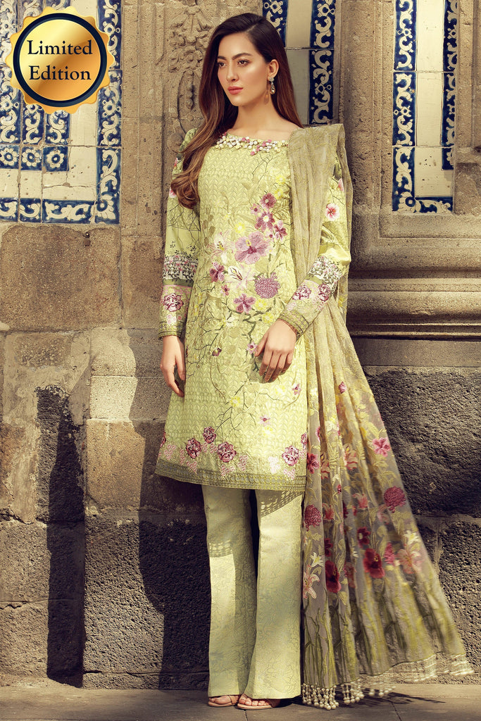 Rungrez Spring/Summer Lawn Collection 2018 – Leon