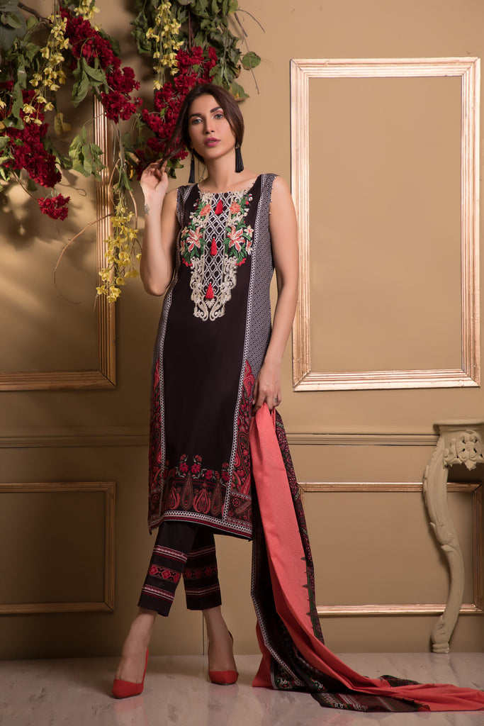 Sahil Designer Festive Lawn Collection 2019 – SLDF-5