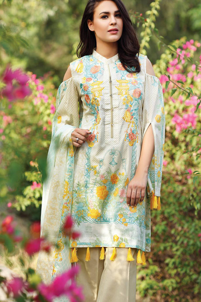 RajBari Embroidered Premium Lawn Vol-2 – 5A