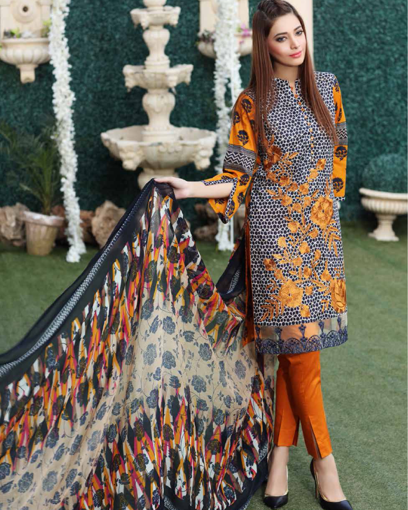 Charizma Riaz Arts Spring/Summer Lawn 2017 Vol-1 – RY03A