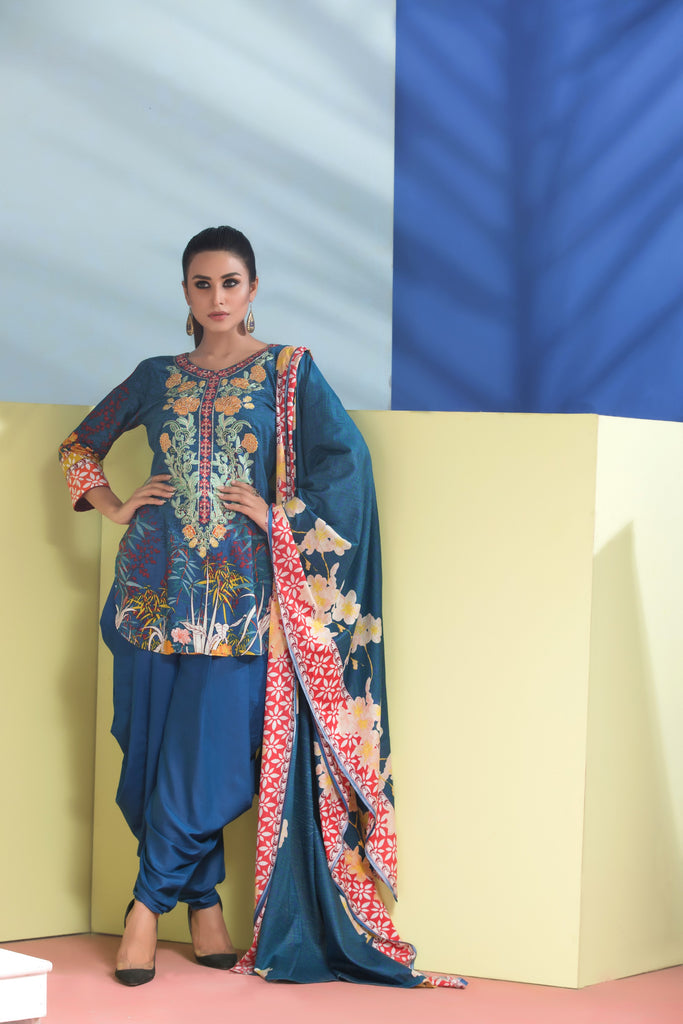 Sahil Designer Embroidered Lawn Collection Vol 6 – SH6-5A