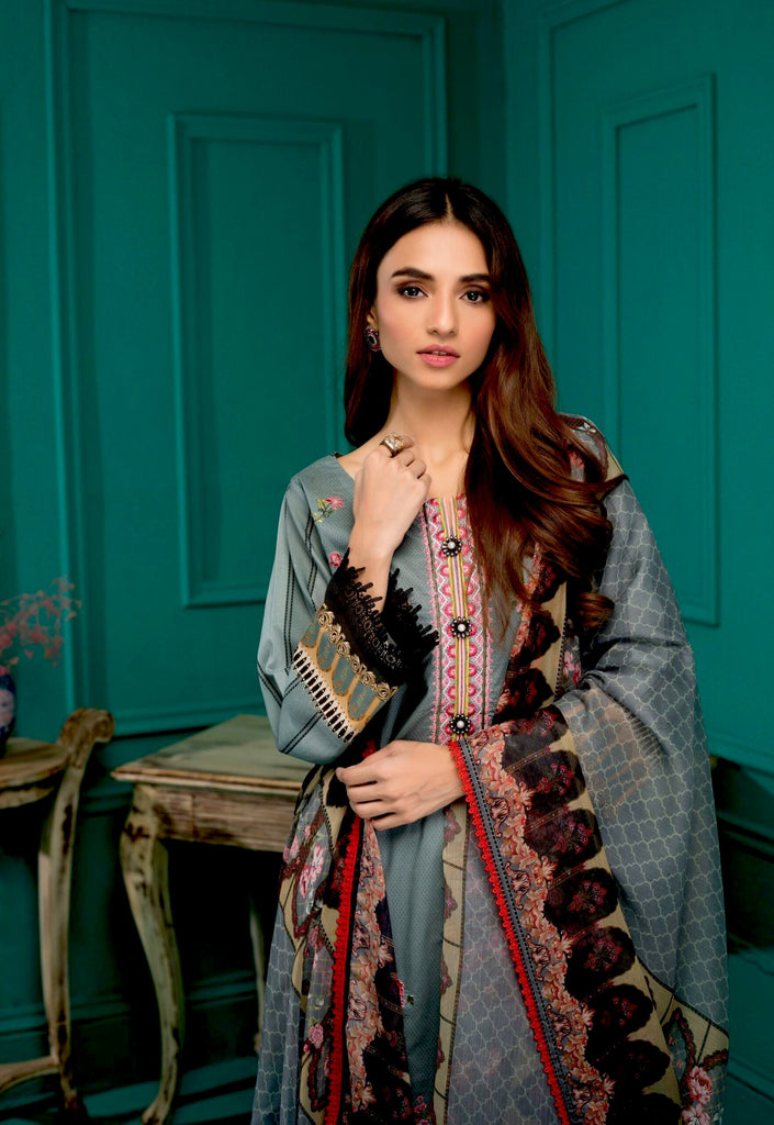 Sahil Designer Embroidered Lawn Collection – S20-5