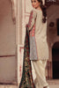 Sana & Samia Embroidered Linen Plachi Collection by Lala – Light Khaki - 5B - YourLibaas
 - 2