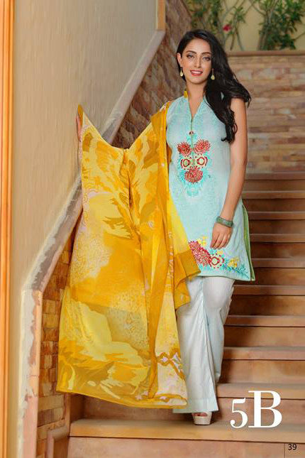 Ayesha Zara Eid Collection By Al Zohaib – 5B - YourLibaas
 - 1