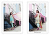 Farah Talib Aziz - Garden of Grace -  Aqua Floral Damask 5B - YourLibaas
 - 3