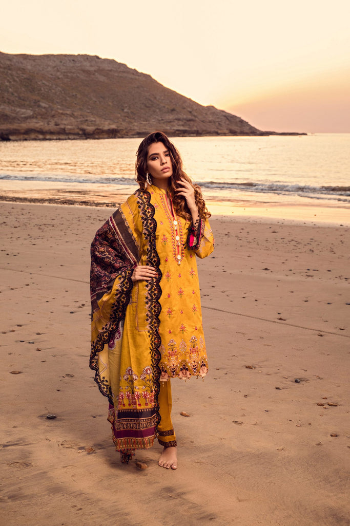 Iman Embroidered Lawn Collection 2020 – IE-5B