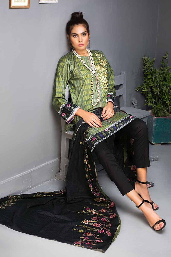 Gul Ahmed Cambric Collection 2019 – 2 PC Digital Embroidered Cambric – TCE-41